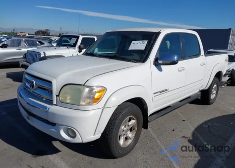 2006 Toyota Tundra Sr5 V8 from USA, damaged, VIN 5TBET34136S538689